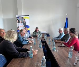 Felvidéki és anyaországi képzőművészek egy csoportja látogatott el ma városunkba