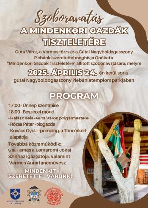 Szoboravatás – A mindenkori gazdák tiszteletére! 